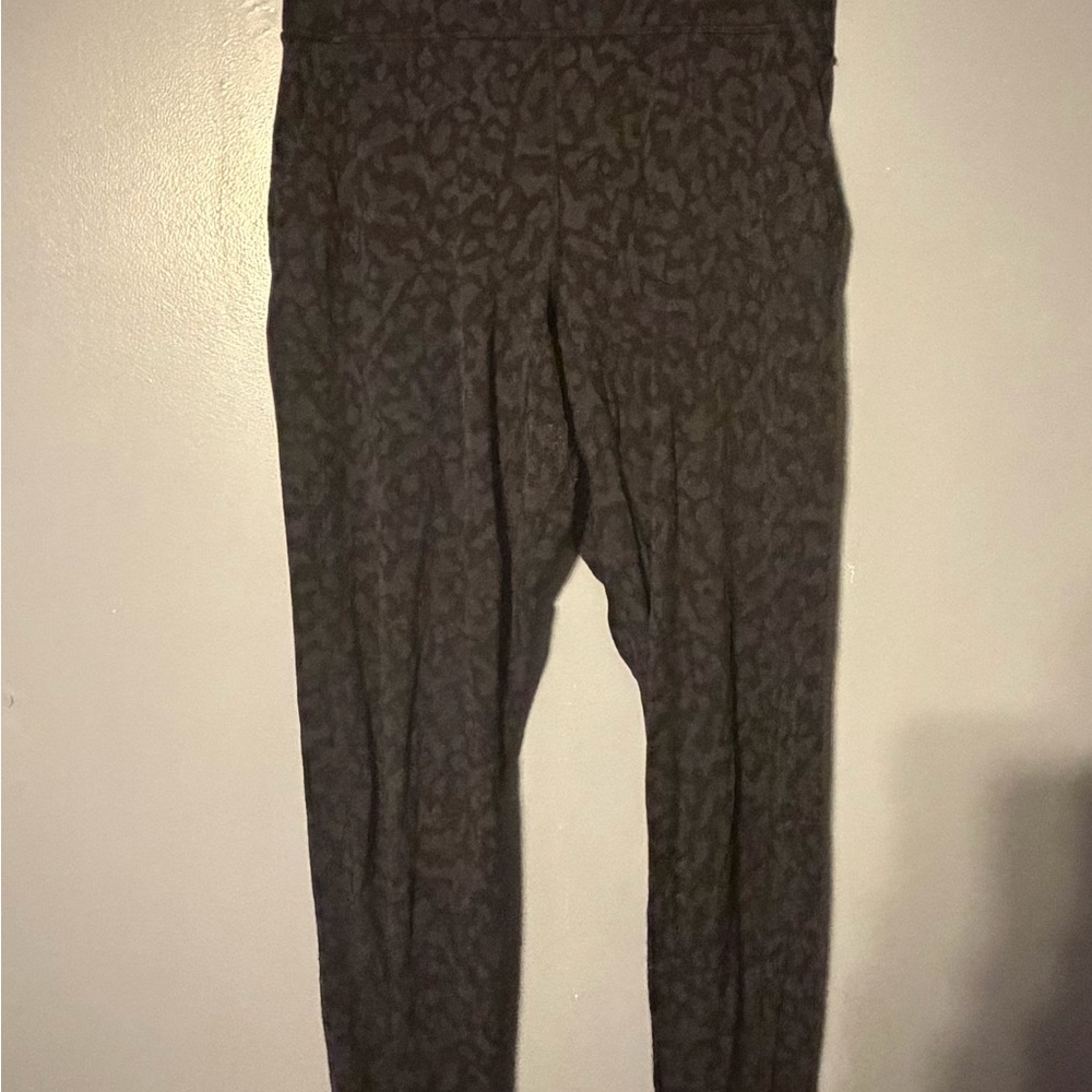 Lululemon Leopard Print Align Joggers – Size 8